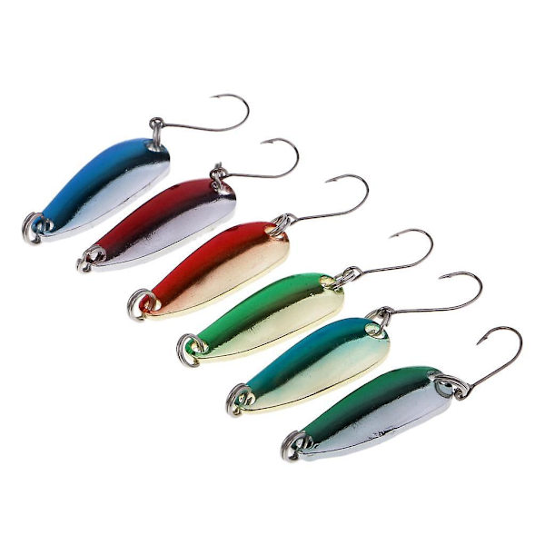 12 stycken fiskedrag skeddrag metall hårda beten crankbaits redskap