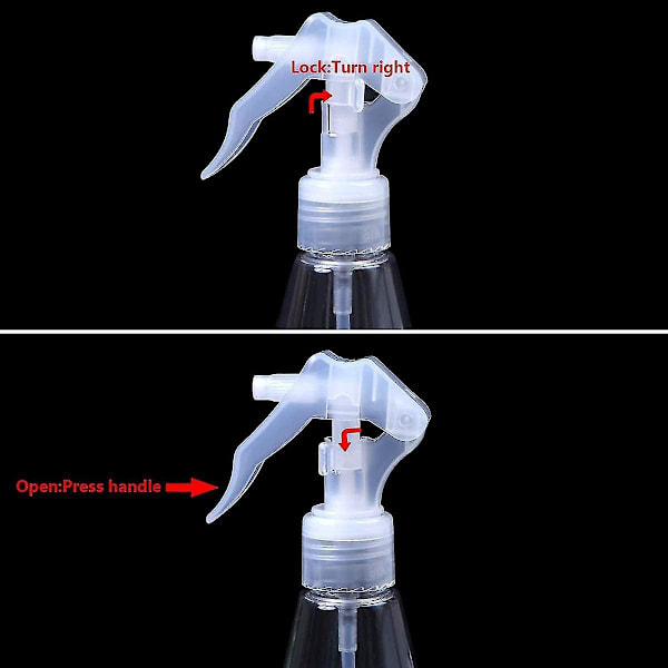 4 Stycken 200ml Tom Sprayflaska, Tomma Sprayflaskor Klar Plast, Sprayflaskor För Trädgård, Växter, Rengöring, Trädgårdsarbete, Kosmetika