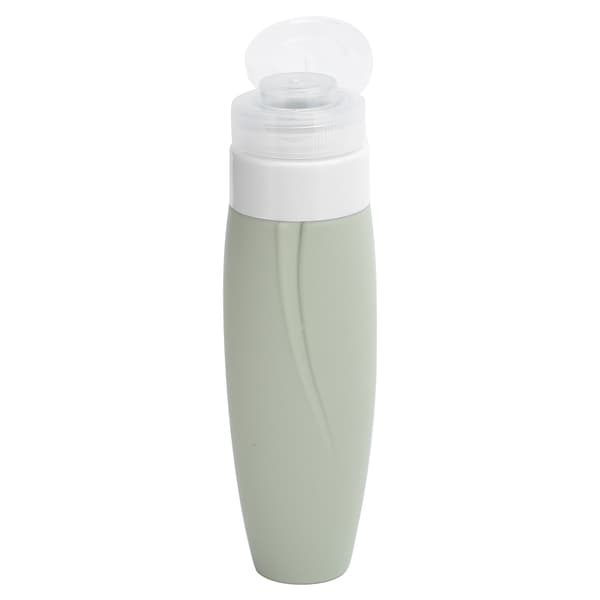 Tom dispenserflaske silikon påfyllbar beholder sjampo kroppsvask reiseflaske 90ml
