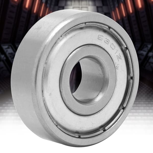 10 stk. 6301-ZZ Forseglingsleje Stål Deep Groove Kugleleje 12*37*12mm