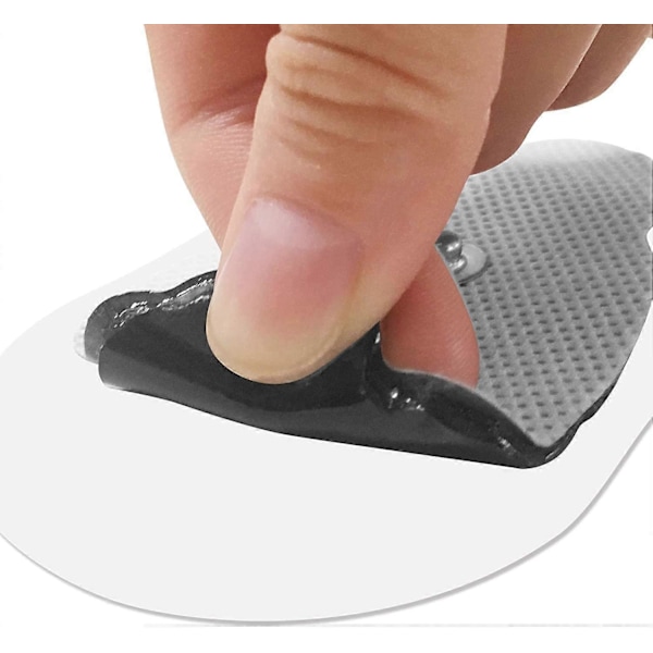 Easy@home TENS Maskin Pads 16 2\"x3\" Återanvändbara Självhäftande Elektrod TENS Pads Ersättning för TENS Elektronisk Puls Massager i Handform