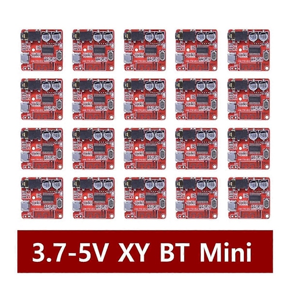 20 stk. Bluetooth Audio Receiver Board MP3 Lossless Decoder Board