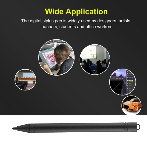 5 STK 8,5"/12" LCD Stylus Penn for berøringsskjermer Profesjonell grafikk tegnebrett
