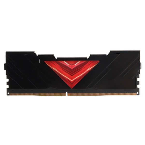 4GB DDR4 RAM 2666MHz 21300 båndbredde varmeafledning Plug and Play bærbar hukommelse til stationær pc Sort