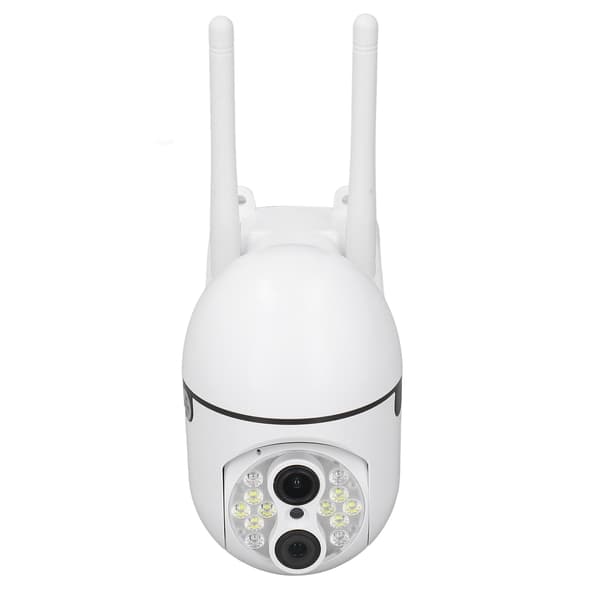 WiFi-kamera 1920x1080P bevegelsesdeteksjon nattsyn sikkerhetskamera for romkontor 100-240V EU-plugg