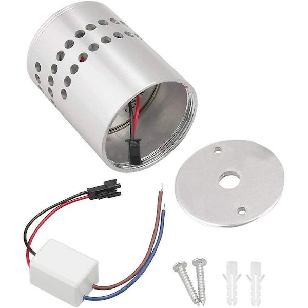 3 watt LED vägglampa, aluminium vägglampa, badrumslampa, modern vägglampa