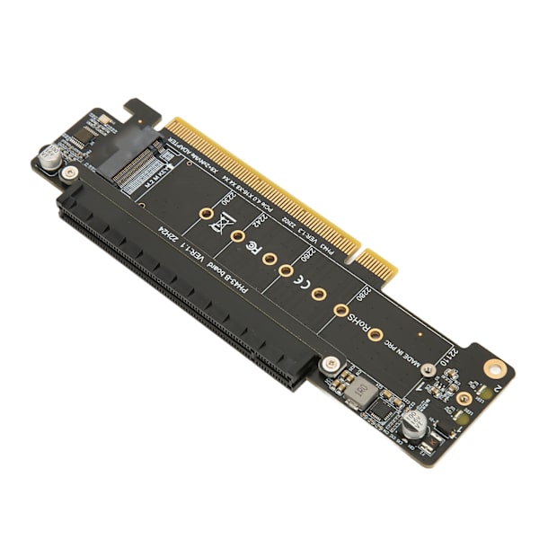 PCIE X16 Expansion Card M.2 NVMex2 Stöder PCIE4.0 Pcie X16 till X8 X4 Split Expansion Card