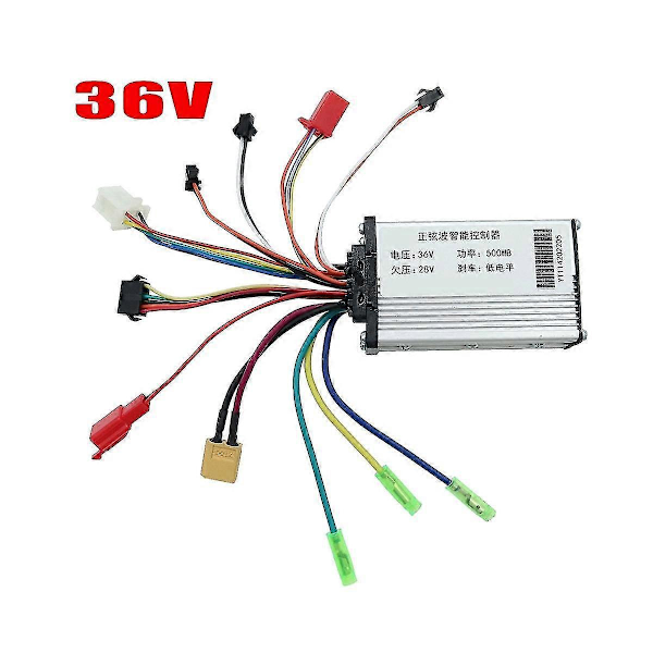 36V 500W Kontroller+MR-100 LCD Display Dashboard Mätare kompatibel med Elektrisk