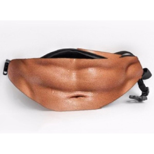 Unisex Antitheft -matkalaukku rahataskulla - casual Fanny Pack turvalliseen matkustamiseen (ABS)