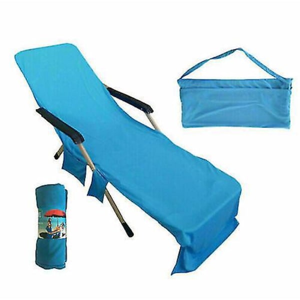 Strandstolskydd Trädgård Solstol Strandhandduk 70*210cm