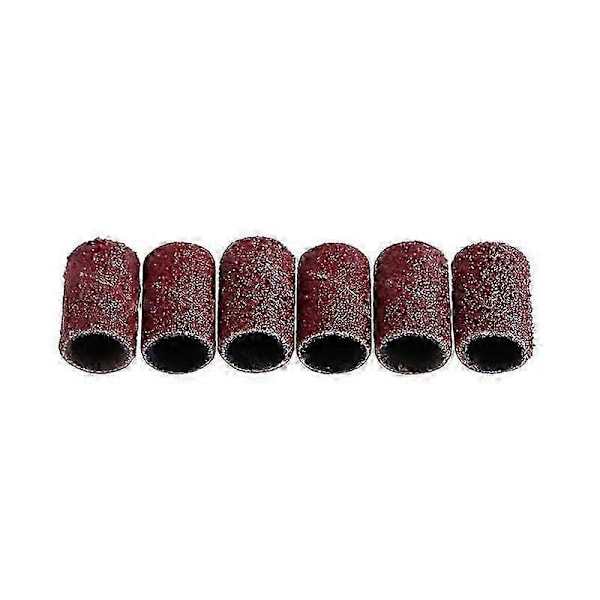 6 st borr - Bits för elektrisk fil - Slipband Silver