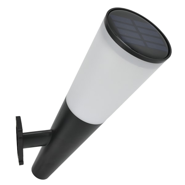 Solar vegglampe LED 2-farget lys IP65 vanntett for utendørs gårdsplass korridor hage trappegate
