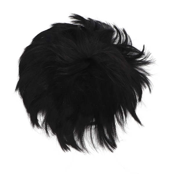 Herr Kort tupé Moderiktig stilig Bekväm Andas män Hår Topper Peruk för daglig Halloween Cosplay
