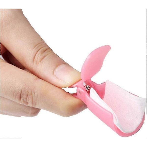 10 st demonteringsverktyg för nagellack, nagelklämma för nagellack istället för folieverktyg_SZXM Rosa