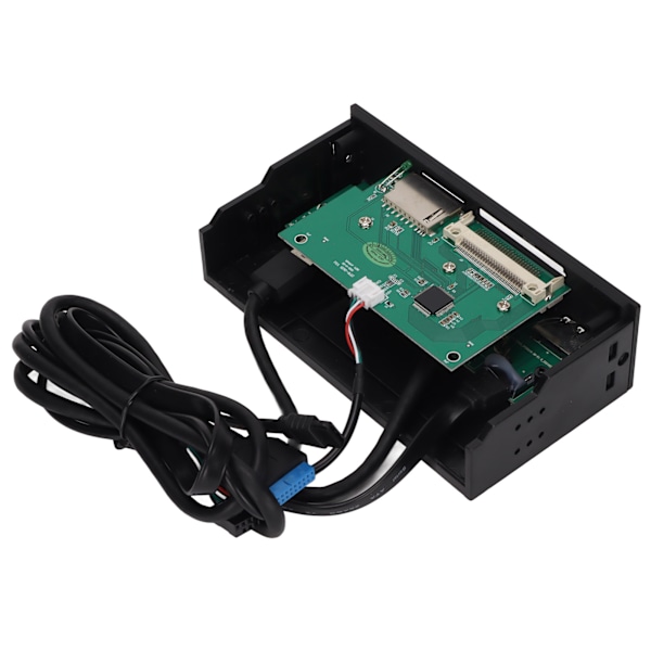 Strömdriven USB-hubb 5,25 tum God prestanda Fullt utrustad 5 Gbps bandbredd 11 platser Datortillbehör