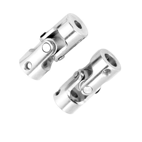 2 stk. Akselkobling Motorforbindelse DIY Styring Længde 35mm OD 14mm Universalled (6*8mm)