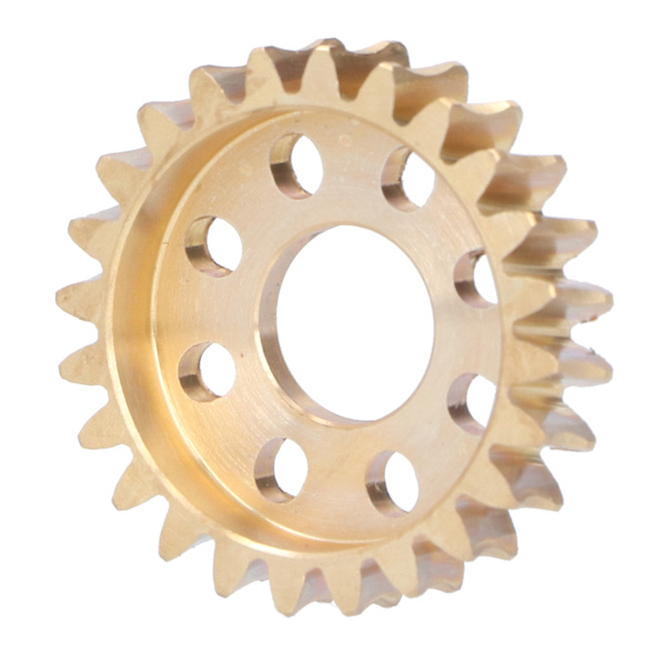 14mm 24 tænder messing snekkehjul 1,5 modul messing snekkegearhjul til motordrevne gear