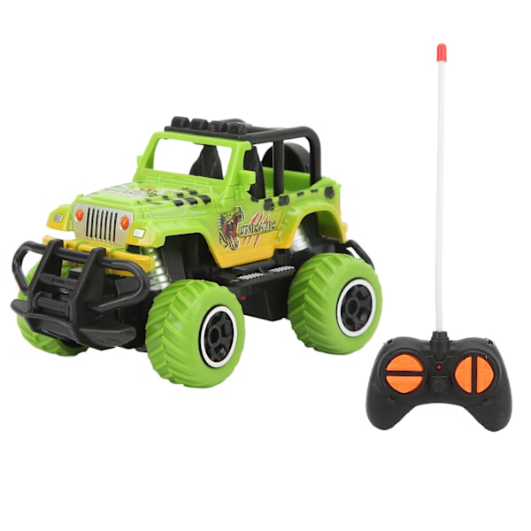 1:43 Children RC Car 4 Channel Remote Control Off Road Car Model Kids Outdoor Toy Gifts for Boys Girls Green