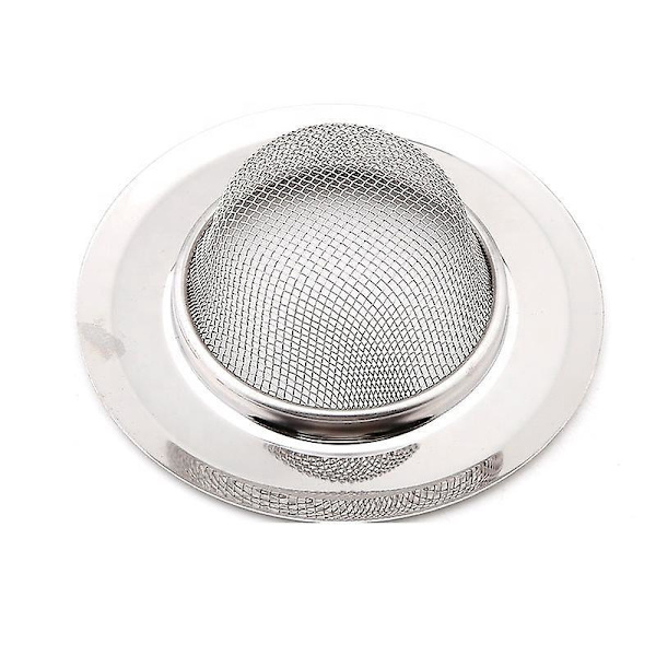 Rostfritt Stål Silarset - Hårfälla för Badkar, Anti-Igentäppning Köksavlopp (4-pack)