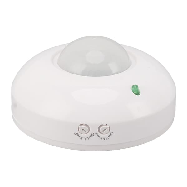 Bevegelsessensorbryter PIR-sensor 10A 220V-240V Radarsensor Bevegelsesdetektor Lysbryter for LED-lys