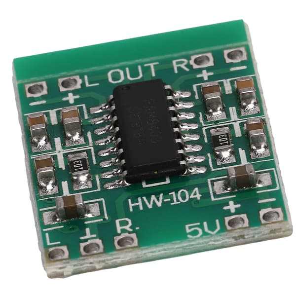 PAM8403 Mikro Digital Effektforstærker Board 2x3W Klasse D Forstærkermodul USB Drevet 2.5‑5V