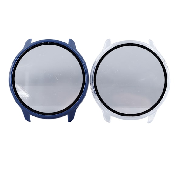 2 st klockfodral med skärm PC full täckning härdat glas skyddande fodral klocka anti-scratch skärmskydd för Lite 2