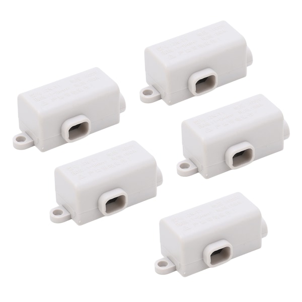 5 Styck ZK T1 T Typ Splitter Block Split Wire Terminal Blocks Inline Junction Connector Box Power Wire Connector 400V 60A