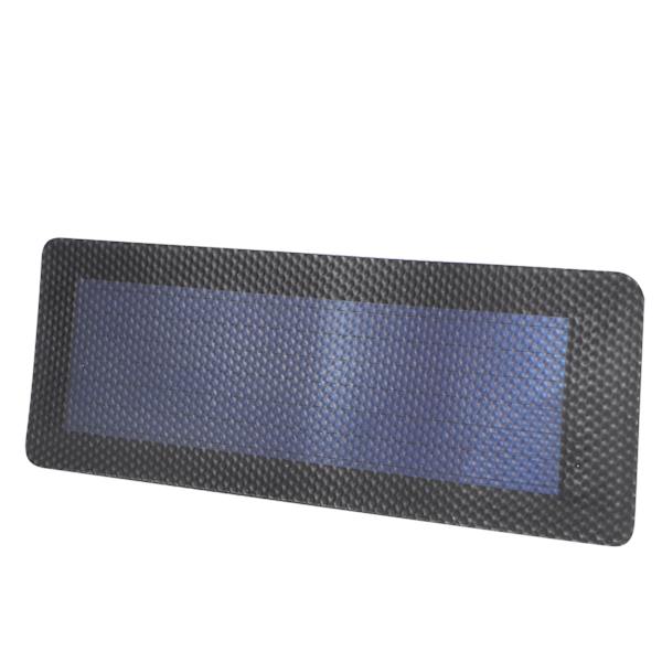 2V/0,5W Fleksibelt Amorft Silicium Bærbart Solpanel Bøjlelig Opladerplade til Videnskabelige Projekter