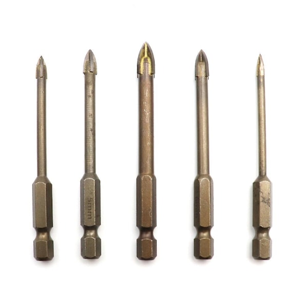 5 stk Hardware Verktøy Hex Skaft 2.3mm Spiss Trekant Skrutrekker Bits Pakke med 5