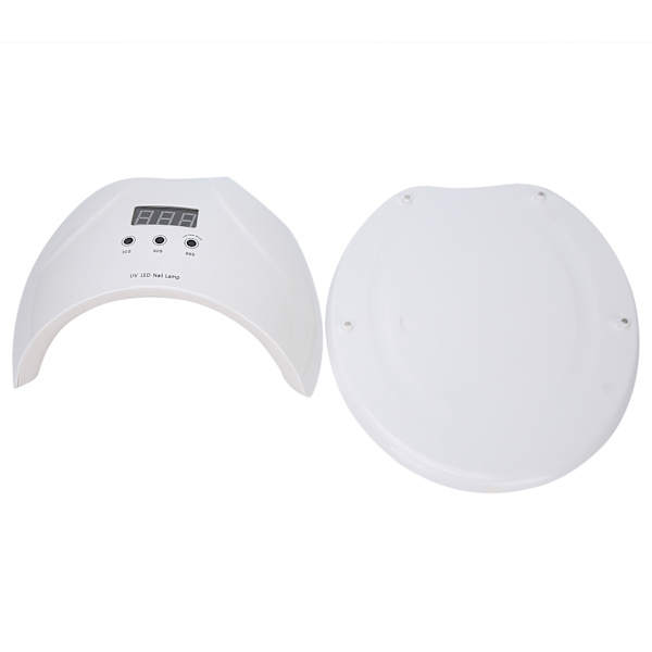 Ammattimainen 50 W UV LED -kynsilamppu, kaksoisvalolähde, kynsien kuivauskone, 100-240 V US -pistoke