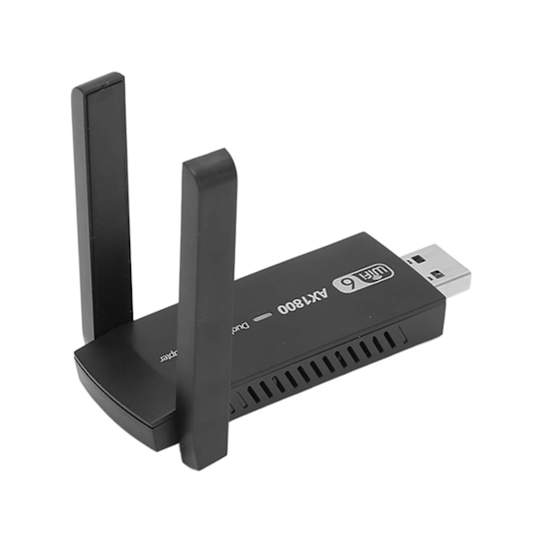 WiFi 6-adapter USB3.0 2.4GHZ til 5.0GHZ AX1800Mbps MU MIMO USB-netværkskort til pc-stationær computer bærbar computer