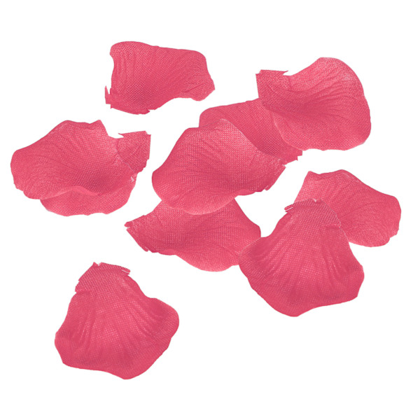 8 poser med 120 stk/pose kunstige kronblader i non-woven stoff, falske kronblader til bryllupsdekorasjoner (rosa)