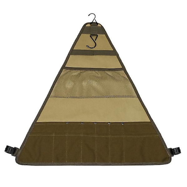 Opbevaringspose til service, Udendørs opbevaringspose, Ske Gaffel, Camping Service Opbevaringspose, Bestik Opbevaringspose 55*59cm