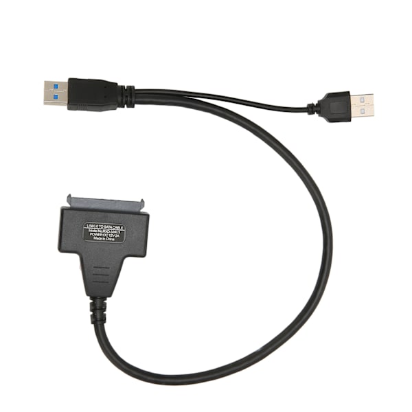 USB 3.0 til SATA-adapterkabel 5 Gbps overførings-LED-indikator Auto Sleep SATA III-harddiskkontakt