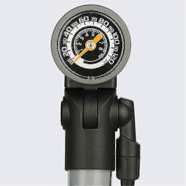 120psi Cykel Mini Pumpe Bærbar Forgaffel Højtrykspumpe Aluminium Legering Pumpe Dækpumpe Mtb Racercykel Pumpe Foldebord -DGJR