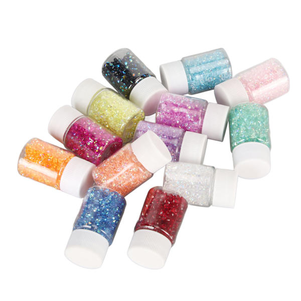 13 farver Nail Rhinestone DIY Farve Plating Process Farveægte spids Ryg Små Rhinestones til bryllupsborde Banketborde