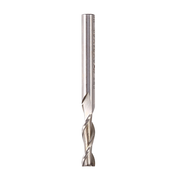 1 st/5 st 2-spårig HSS & aluminiumfräs, CNC-fräs, förlängd 6 mm, extra lång