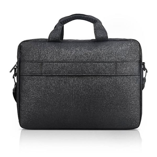 Snygg och hållbar 15,6-tums bärväska för laptop, vattenavvisande tyg, Business Casual eller skola, Grå