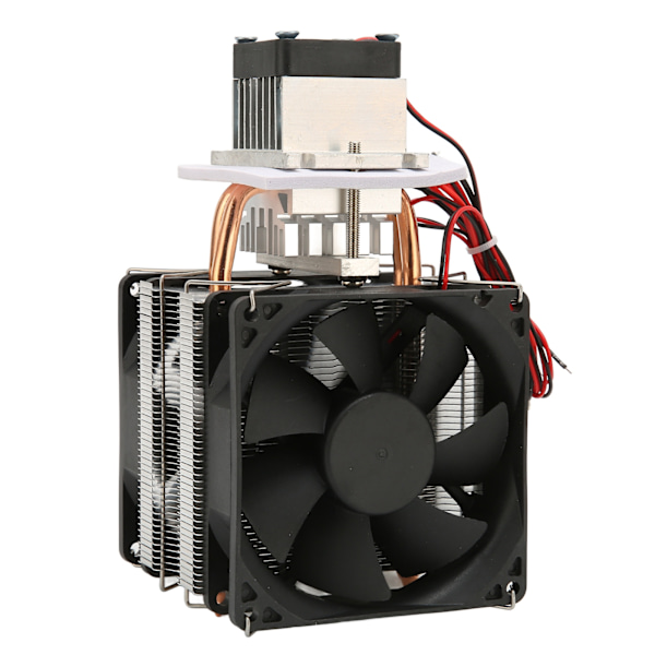 DIY termoelektrisk kylare Lågbrus Halvledarkylningssystem DIY-kit för litet kylskåp 12V