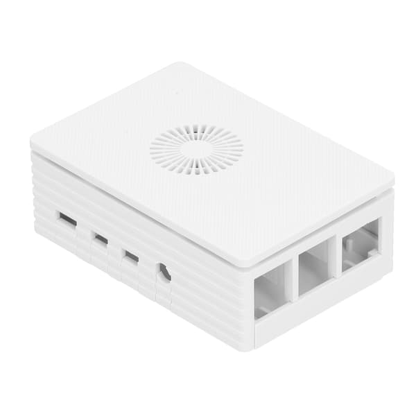 Kabinet til Raspberry Pi 4 Model ABS Kølende Beskyttelsesskal Mikrocomputer Tilbehør