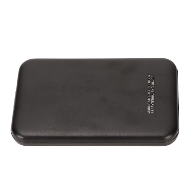 2,5-tums hårddiskhölje SATA till USB 3.0-adapter Plug and Play Svart extern hårddiskhölje med UASP