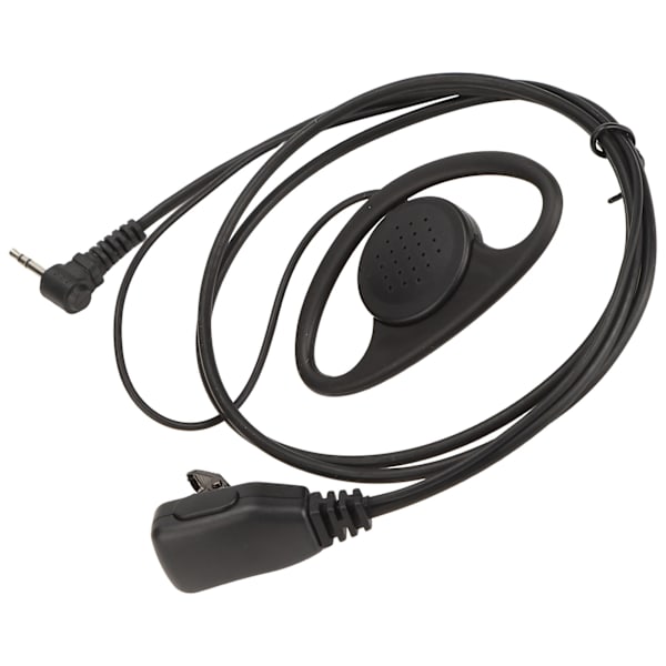 Walkie Talkie Ørestykke Galvaniseringsproces 1 Pin 2,5 mm Tovejs Radio Headset til Motorola Walkie Talkie 10 stk Sæt