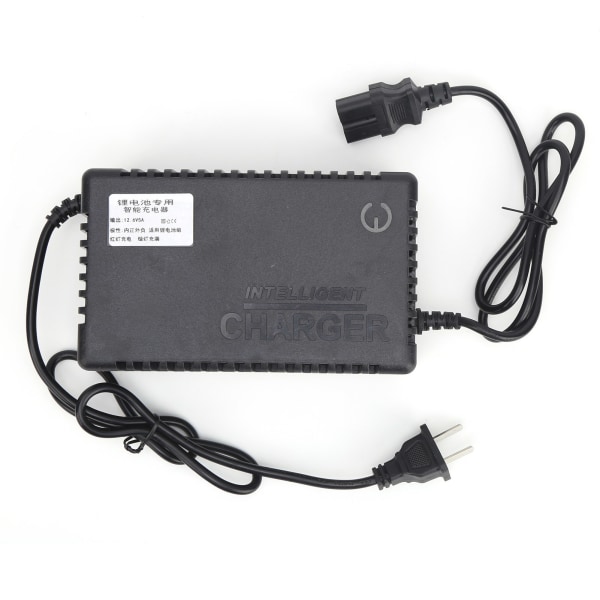 Intelligent litiumbatterilader 12,6V 5A utgang ladeadapter for elsykkel CN-plugg 220V