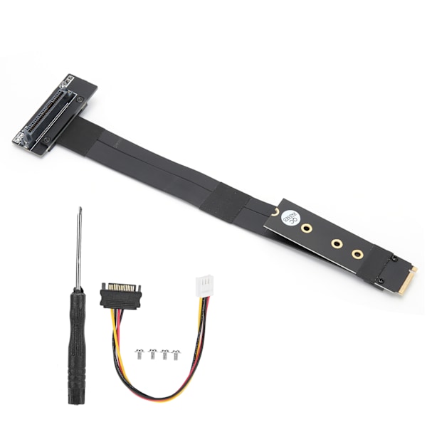 Riser-kaapeli SFF‑8639 - M.2 Key -jatkokaapeli -nauhajatke - tietokoneen lisävarusteet