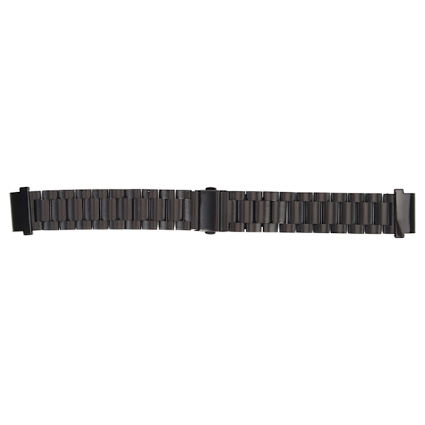 Udskiftning af urbånd i rustfrit stål dobbeltspænde 24 mm til Garmin Fenix ​​7S 6S 5S Sort