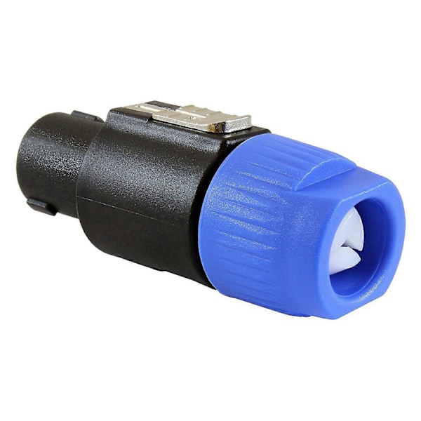 4-polet høyttalerplugg kompatibel med Speakon NL4FC, NL4FX, 4PACK
