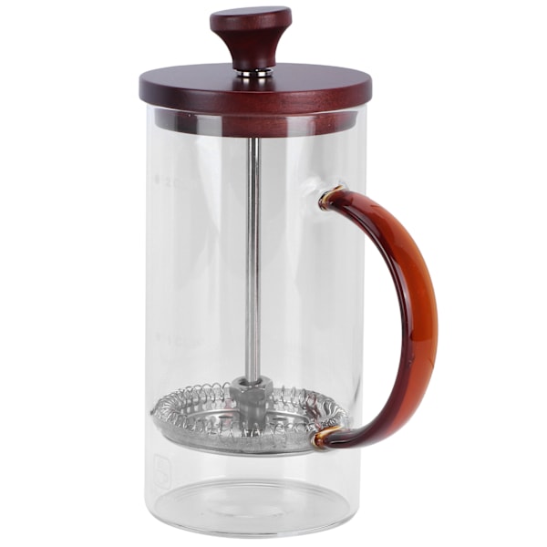 Kaffe Press Pot 400ml Hög Borosilikatglas Kaffe Bryggare Maker Kittel Behållare