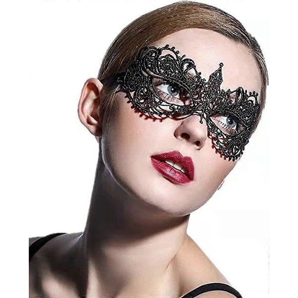 Metal Maske Ulv Kvinde Metal Maske Fest Maske Maskerade Festartikler Erotisk maske blonde pandebånd sexede festartikler