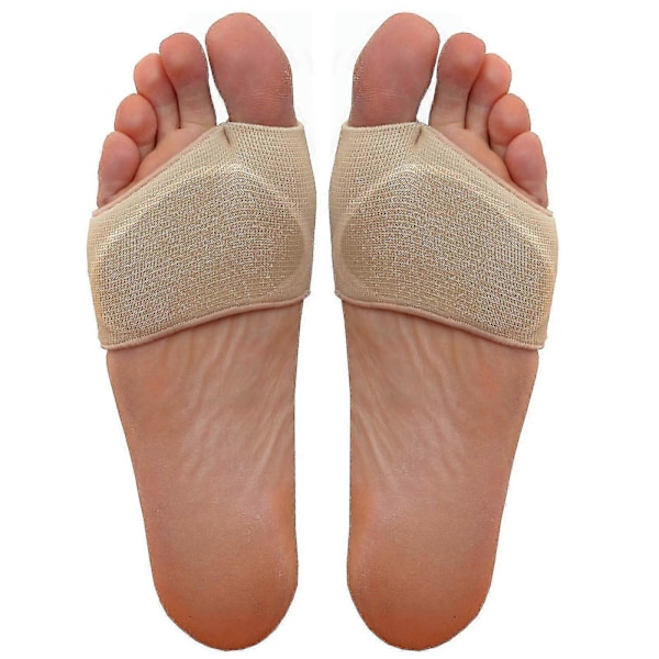 Metatarsal Gel Skydd Kudde - Lindra Smärta i Trampdynan - Metatarsaldynor - Metatarsalgi Innersulor - Storlek: m