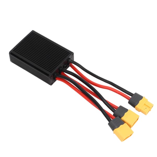 Elcykel Dobbelt Batteri Afladningskonverter Dobbelt Batteri Parallel Modul Adapter 20V‑72V 30A